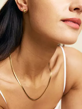 EDBLAD | Halskette CHAIN HERRINGBONE Gold | 